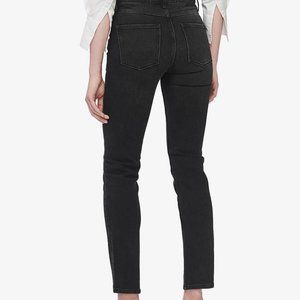NWT Anine Bing McGraw Denim in Black Granite